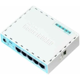 MikroTik rb750gr3 Ethernet Incorporado Turquesa – Blanco Cable Router, rb750gr3