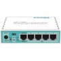 MikroTik rb750gr3 Ethernet Incorporado Turquesa – Blanco Cable Router, rb750gr3