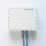 MikroTik rb750gr3 Ethernet Incorporado Turquesa – Blanco Cable Router, rb750gr3