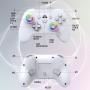 Subsonic – Mando para Nintendo Switch/Switch 2 - Mando Switch inalámbrico bluetooth con LED, vibración y giroscopio - Blanco