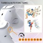 Subsonic – Mando para Nintendo Switch/Switch 2 - Mando Switch inalámbrico bluetooth con LED, vibración y giroscopio - Blanco