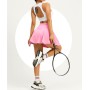 Navneet Falda Deportiva Mujer Cintura Alta Falda Padel con Bosillos Falda de Tenis Elástic Falda Pantalon Ropa Deportiva