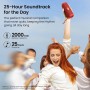 TOZO PA2 Altavoz Bluetooth 3 EQ Modos, Altavoz Inalámbrico Portátil Reproducción 25H, Apoya Llamadas, Impermeable con