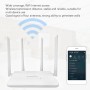 Enrutador Inalámbrico 4G LTE con Ranura para Tarjeta SIM, Desbloqueo de 300 Mbps, Punto de Acceso WiFi Móvil con 4 Antenas 5dBi