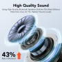 IKG Altavoz Bluetooth Inalambrico con Soporte Movil, Antideslizante & Sonido Envolvente HD,IP7 Impermeable,Altavoz Portatil &