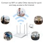 Enrutador Inalámbrico 4G LTE con Ranura para Tarjeta SIM, Desbloqueo de 300 Mbps, Punto de Acceso WiFi Móvil con 4 Antenas 5dBi