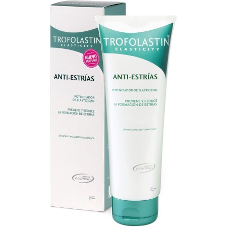 Trofolastin, Crema Antiestrías Reafirmante, Hidratación y Prevención de Estrías, Con Centella Asiática, Piel Flexible y