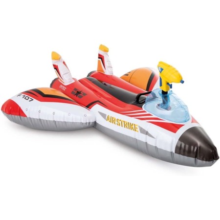 Intex 57536NP - Avión inflable con pistola de agua (rojo)
