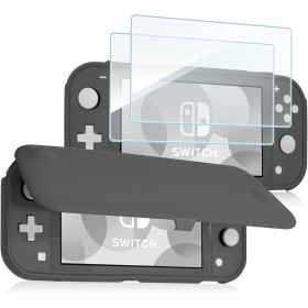 ProCase Funda Protectora para Nintendo Switch Lite con 2 Protectores de Pantalla Vidrio Templado, Estuche con Tapa Antiarañazos
