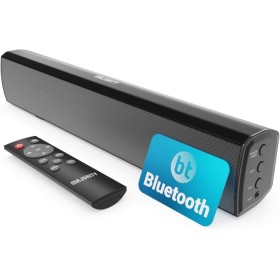 MAJORITY Bowfell Barra de Sonido TV | Bluetooth Barras de Sonido PC | 50W 2.0 Estéreo Altavoces TV | 39cm Soundbar | Altavoz