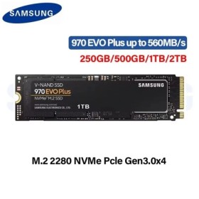 Samsung 970 EVO Plus SSD 250GB 500GB 1TB 2TB MLC NVMe disco duro HDD d
