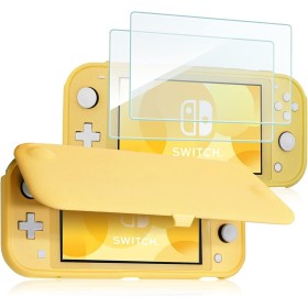 ProCase Funda Protectora para Nintendo Switch Lite con 2 Protectores de Pantalla Vidrio Templado, Estuche con Tapa Antiarañazos