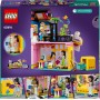 LEGO 42614 Friends Tienda de Ropa Vintage, Modelo con Minimu�ecas Olly, Liann y Jordin y una Figura de Gato