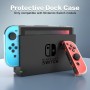 HEYSTOP - Carcasa Compatible con Nintendo Switch con Protector de Pantalla, Funda Nintendo Switch con Protector de Pantalla de