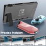 HEYSTOP - Carcasa Compatible con Nintendo Switch con Protector de Pantalla, Funda Nintendo Switch con Protector de Pantalla de