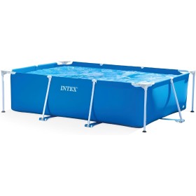 Intex 28272NP Small Frame - Piscina Desmontable, 300 x 200 x 75 cm, 3.834 litros, Color Azul