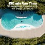 AIPER Scuba S1 Robot Piscina Sin Cable, Navegación Inteligente, 150 Min de Funcionamiento Continuo, para la Limpieza de Paredes