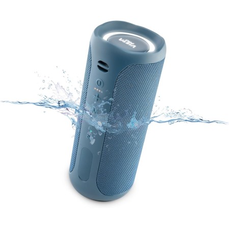 Vieta Pro Altavoz Bluetooth Potente, Resistente al Agua, 10H de Batería, Micrófono. Altavoz Portátil Grande True Wireless, Aux