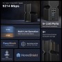 TP-Link Archer GE800 - Router para juegos WiFi 7 BE19000Mbps, router WiFi de triple banda, puertos 10G, panel de juego dedicado,