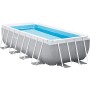 INTEX 55243 - Piscina Desmontable Rectangular con depuradora Prism Frame