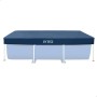 Intex 28272NP Small Frame - Piscina Desmontable, 300 x 200 x 75 cm, 3.834 litros + 28038 - Cobertor Piscina Rectangular