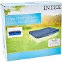 Intex 28272NP Small Frame - Piscina Desmontable, 300 x 200 x 75 cm, 3.834 litros + 28038 - Cobertor Piscina Rectangular
