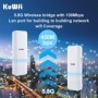 KuWFi 5,8 Ghz puente CPE para exteriores 450Mbps WiFi inalámbrico AP r