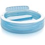 Intex - Piscina Hinchable intex con sillón 224x216x76 cm - 590 l