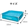 Intex 57173NP - Piscina desmontable mini small frame 122 x 122 x 30 cm, 337 litros, Multicolor