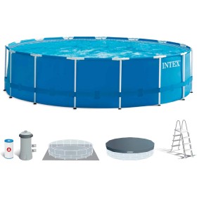 Intex Piscina desmontable metal frame 457x122 cm 16.805 litros (56026)