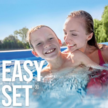 Intex 56007 - Piscina Hinchable, Ø305x76 cm, 3.853 litros, Piscina Redonda, con depuradora Cartucho, 1.250 litros/Hora, Filtro