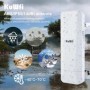 KuWFi 5,8 Ghz puente CPE para exteriores 450Mbps WiFi inalámbrico AP r
