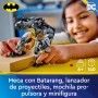 LEGO DC Batman Armadura Robótica de Batman Juguete de Superhéroe, Figura de Acción de Robot y Minifigura Coleccionables, Regalo