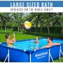 Bestway 56404-19 Infantil Bestway Deluxe Splash Frame Pool Piscina Desmontable Tubular, Color Azul, 300 x 201 x 66 cm