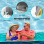 INDUSTEX - Piscina Plegable Foldable Pool, Piscina para niños y Adultos, Piscina para Perros portátil, Piscina Desmontable,