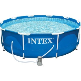 10Ft X 30In Metal Frame Pool Set
