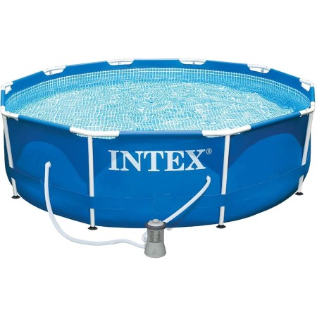 10Ft X 30In Metal Frame Pool Set