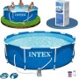 10Ft X 30In Metal Frame Pool Set