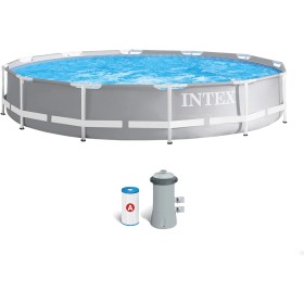 Intex 26712NP - Piscina desmontable redonda INTEX Prism Frame con depuradora
