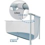 Intex 26712NP - Piscina desmontable redonda INTEX Prism Frame con depuradora