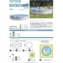 Intex 26712NP - Piscina desmontable redonda INTEX Prism Frame con depuradora