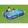 BESTWAY Piscina Desmontable Tubular Infantil Steel Pro 221x150x43cm Azul