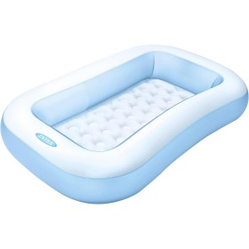 Intex 57403 - Piscina Hinchable Rectangular 166x100x25 cm, Color Azul