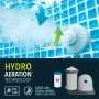 Intex Piscina Desmontable Rectangular Chevron Prism Frame Premium, Medidas 400x200x100cm, Capacidad 6.836 litros, Material