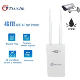 TIANJIE CPE905 exterior impermeable 150Mbps enrutador inteligente 4G p