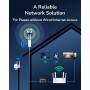 Cudy Módem router 4G LTE Cat 4 para exteriores desbloqueado con ranura SIM, WiFi N300, IP65, antenas celulares desmontables,