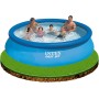 Intex 54402 - Piscina hinchable, Ø366x76 cm, 5.621 litros, Piscina redonda, Para 5 personas