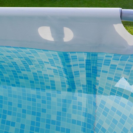 Piscina Familiar 4x2x1m con Marco de Acero Jardín XL Pool