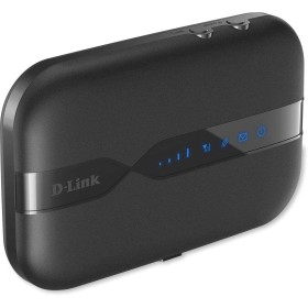 D-Link DWR-932 - Router móvil 4G para SIM de datos (4G/LTEhasta 150 Mbps, 3G, WiFi N300, 300 Mbps a 2.4 GHz, WPS, batería 2000