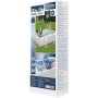 Bestway Power Steel Frame - Juego de Piscina con Bomba de Filtro (282 x 196 x 84 cm), Color Gris Claro